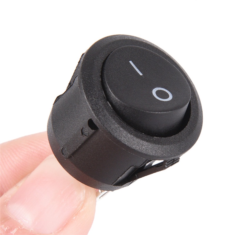 Công Tắc Tròn Chống Thấm Nước 1 SPST 2-Pin