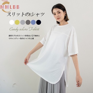 Áo thun cotton tay ngắn cổ tròn plus size 2022