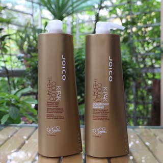 Cặp dầu gội, dầu xả dành cho tóc nhuộm Joico Kpak Color 1000ml chăm sóc và giữ màu tóc nhuộm