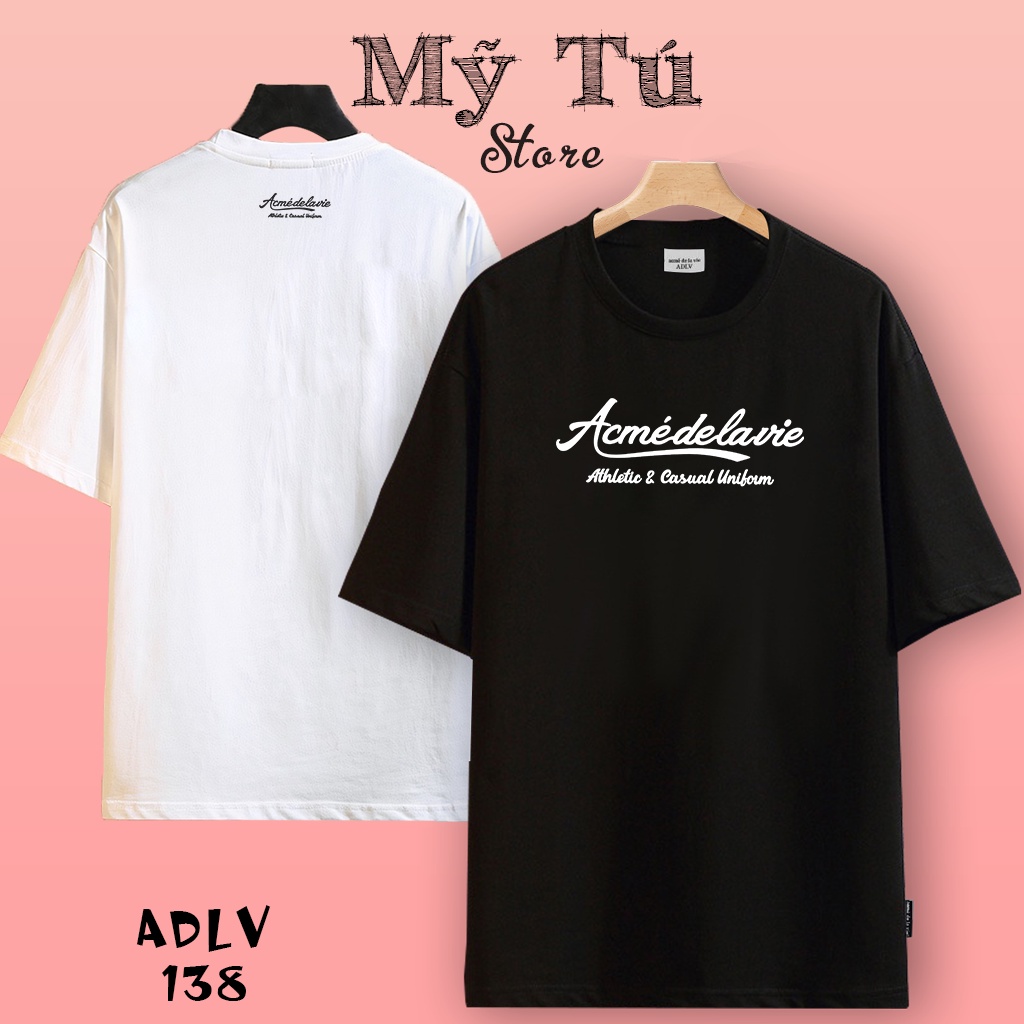 Áo Thun ADLV 138 Chữ Kiểu Cotton 2 Chiều Cao Cấp - Mỹ Tú Store