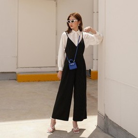 [Mã WABRHI5 giảm 15% đơn 599K] Quần Yếm Sira Méo Shop