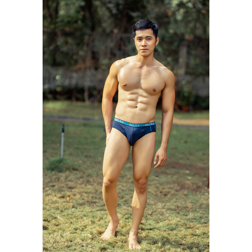 Quần lót nam brief RLTK062 quần sịp nam thoáng mát mềm mại cao cấp, co giãn tốt, ôm gọn - RELAX FAMILY