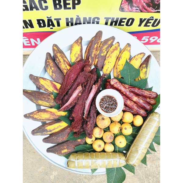 Thịt lợn gác bếp ướp gia vị núi rừng tây bắc_500g | BigBuy360 - bigbuy360.vn