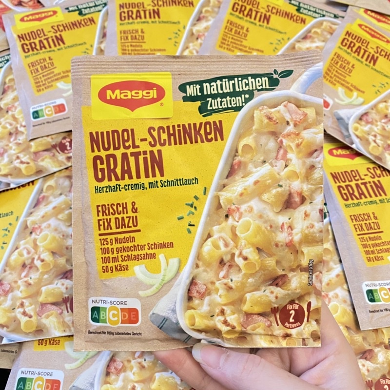 Gia vị Maggi/Knorr mỳ Ý Spaghetti các loại cực ngon, cực dễ làm