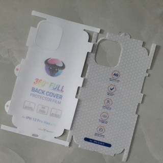 IPhone 12 Pro Max _Miếng dán PPF mặt sau chống trầy cực đẹp