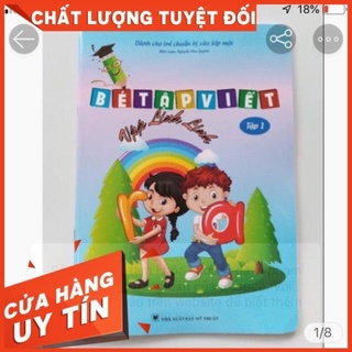 Vở ô ly có mẫu chữ tập viết