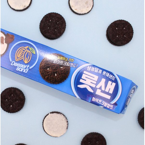 Bánh quy socola nhân kem Lotte nhập khẩu Hàn Quốc