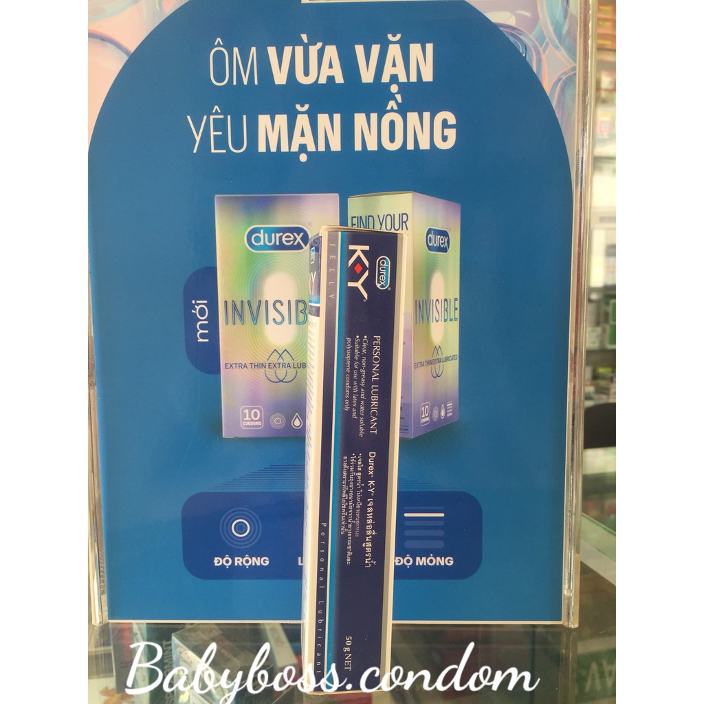 GEL BÔI TRƠN DUREX KY JELLY - 50G