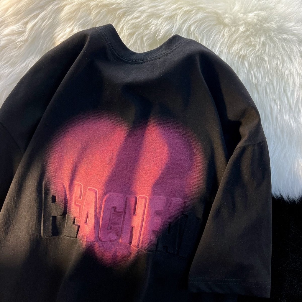 Áo Thun Tay Ngắn In Họa Tiết Ba Chiều Phong Cách Mới Mùa Hè Dành Cho Nam Và Nữ