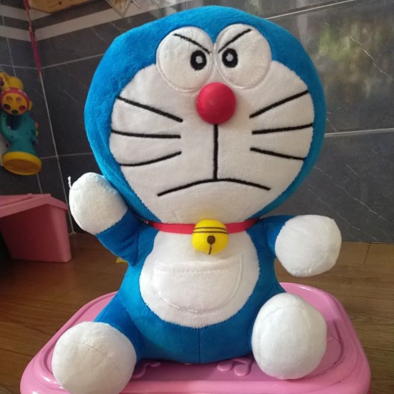 Gấu bông mèo máy Đôraemon size 30cm, like new 99%, bao hàng đẹp, sạch, thơm💟💟💟
