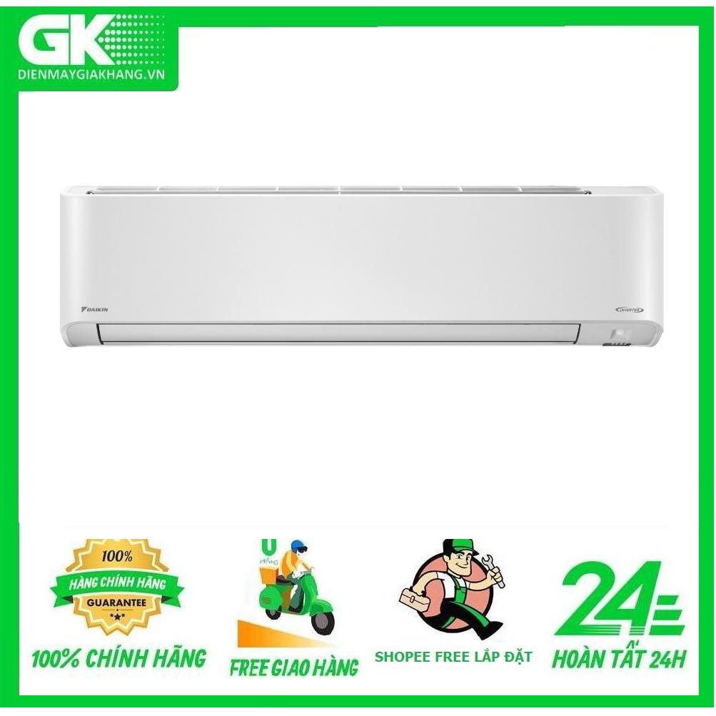 FTKZ60VVMV -- MIỄN PHÍ CÔNG LẮP ĐẶT --MÁY LẠNH DAIKIN 2.5HP FTKZ60VVMV