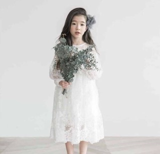 Váy voan sang chảnh cho bé