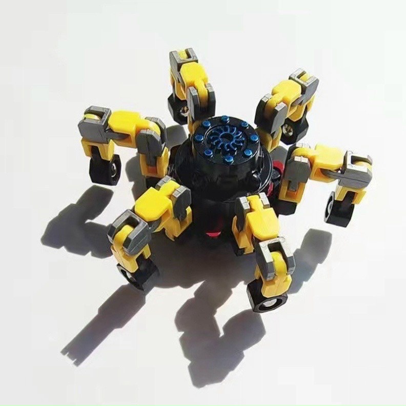 Con quay đồ chơi rôbốt Fidget Spinner 2022 giúp giảm stress cho trẻ em và người lớn