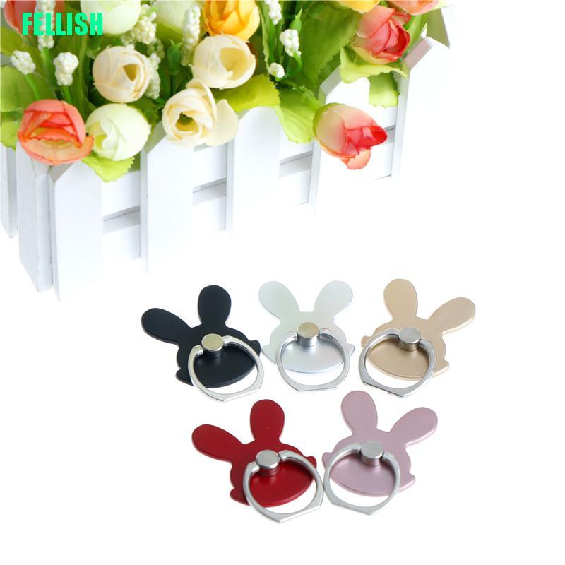 Nhẫn Đỡ Điện Thoại Hình Thỏ Xoay 360 Độ Tiện Dụng