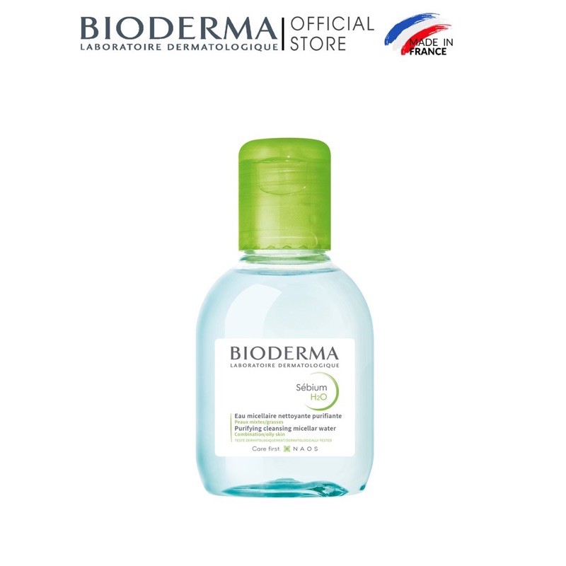 Nước Tẩy Trang Bioderma Sébium H2O Dành Cho Da Dầu & Hỗn Hợp 100ml 250ml 500ml