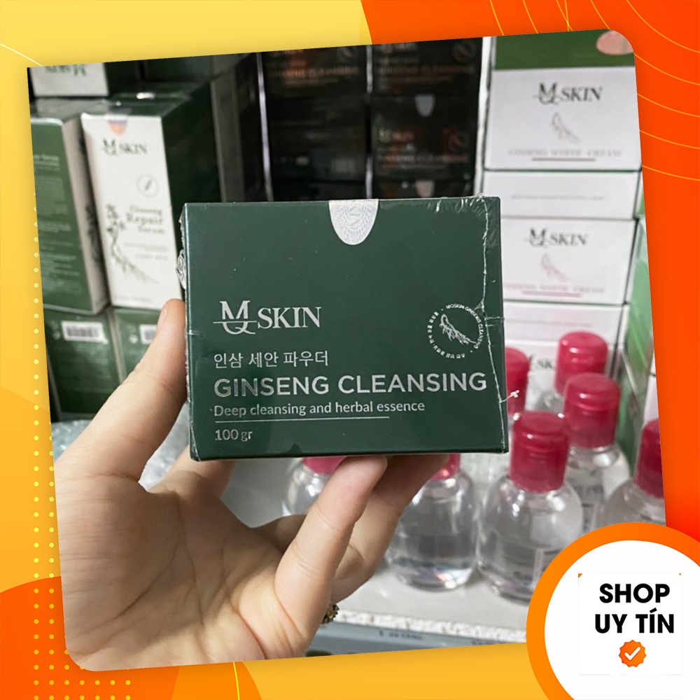 [Chính Hãng] Bột Rửa Mặt MQ SKIN - Sữa Rửa Mặt Nhân Sâm Mix Saffron MQSkin - 8936117150388