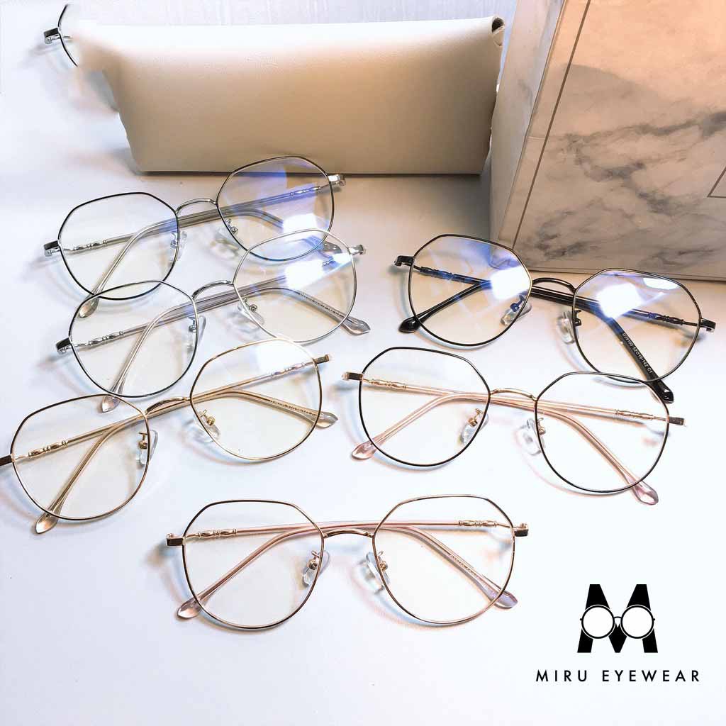 Gọng kính cận nam nữ vuông đẹp MIRU thời trang hàn quốc đeo giả cận chống ánh sáng xanh - 29100 | BigBuy360 - bigbuy360.vn