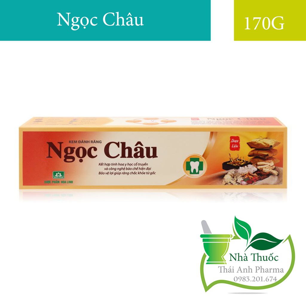 Kem Đánh Răng Dược Liệu Ngọc Châu