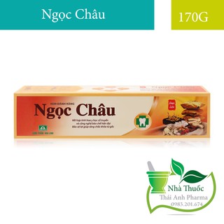 Kem Đánh Răng Dược Liệu Ngọc Châu 170g