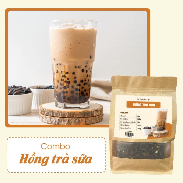 Combo Hồng Trà Sữa