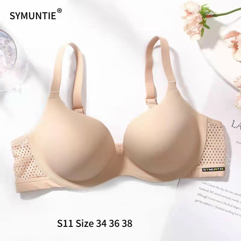 Áo Lót Nữ S11 Su Đúc Không Gọng Thông Hơi, Áo Ngực Nâng Ôm Trọn Ngực Cao Cấp