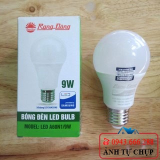 Bóng Led Rạng Đông - A60N1/9W (hàng chính hãng có tem chống hàng giả)