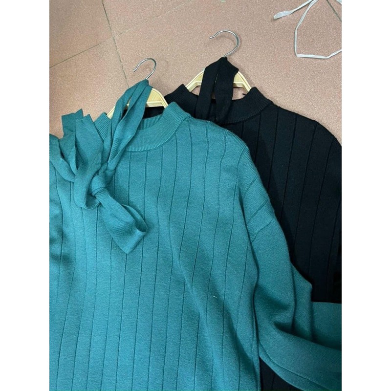 Thanh lý váy len xanh siêu đẹp