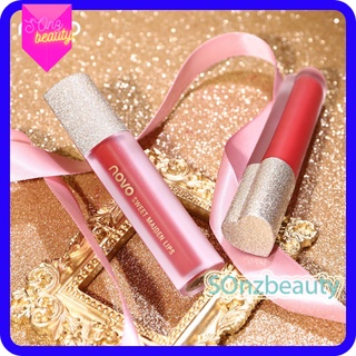 [GIẢM GIÁ SỐC] Son Môi Novo lâu trôi chất lì mịn hàng nội địa Trung chính hãng Thiết Kế Hình Trái Tim Độc Đáo