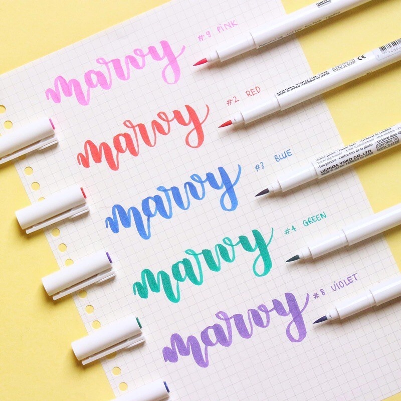 Bán Lẻ - Bút Line MARVY Uchida Đi Nét Kỹ Thuật Chuyên Nghiệp For Drawing Nhật Bản