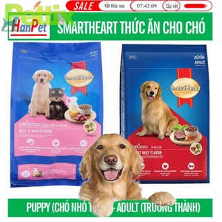 Hanpet.GV- Thức ăn chó Smartheart dành cho chó con và chó lớn