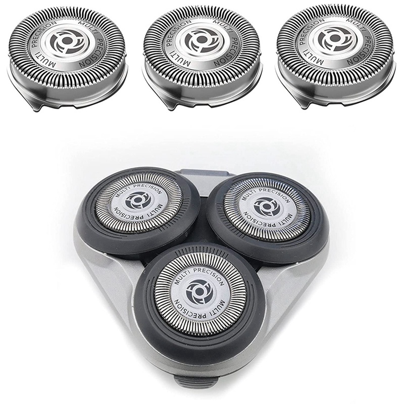 Set 6 Lưỡi Dao Cạo Thay Thế SH50 / 52 Cho Máy Cạo Râu Philips Norelco 5000 Series