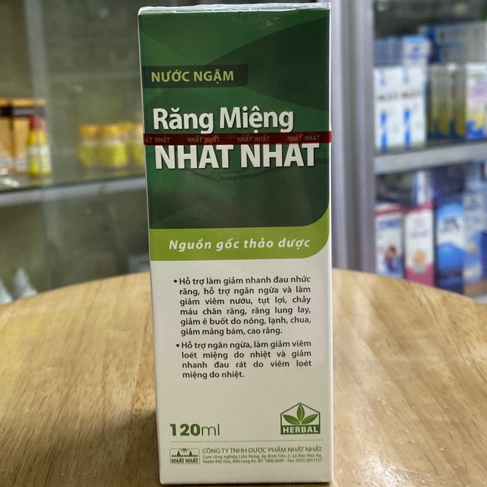 NƯỚC NGẬM RĂNG MIỆNG NHẤT NHẤt