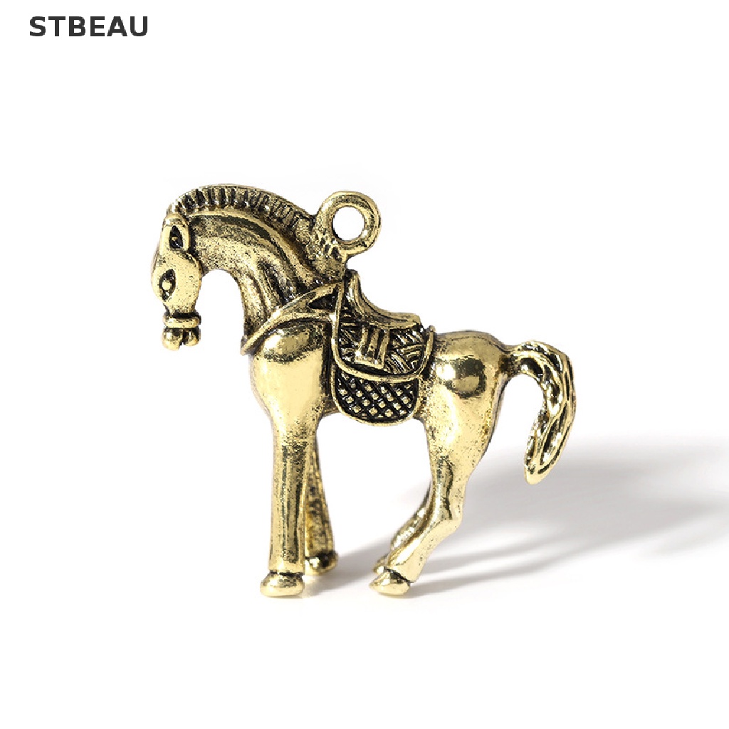 Móc Khóa Bằng Đồng Thau Cứng Thủ Công Hình Cung Hoàng Đạo