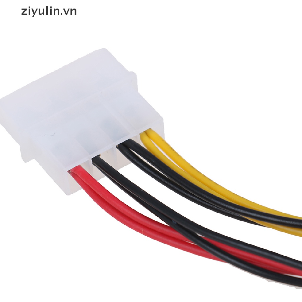 Dây Cáp Kết Nối Nguồn Quạt Máy Tính 4-Pin Molex / IDE Sang 3-Pin CPU / Chasis
