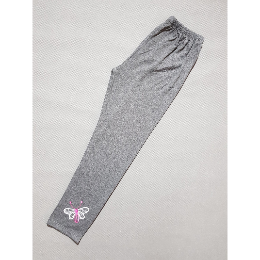quần legging dài bé gái thêu 2 bướm xinh size đại