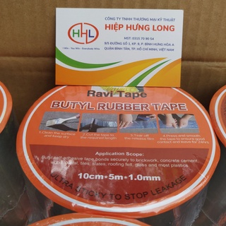 Băng keo chống thấm tường chống dột mái tôn dài 5m