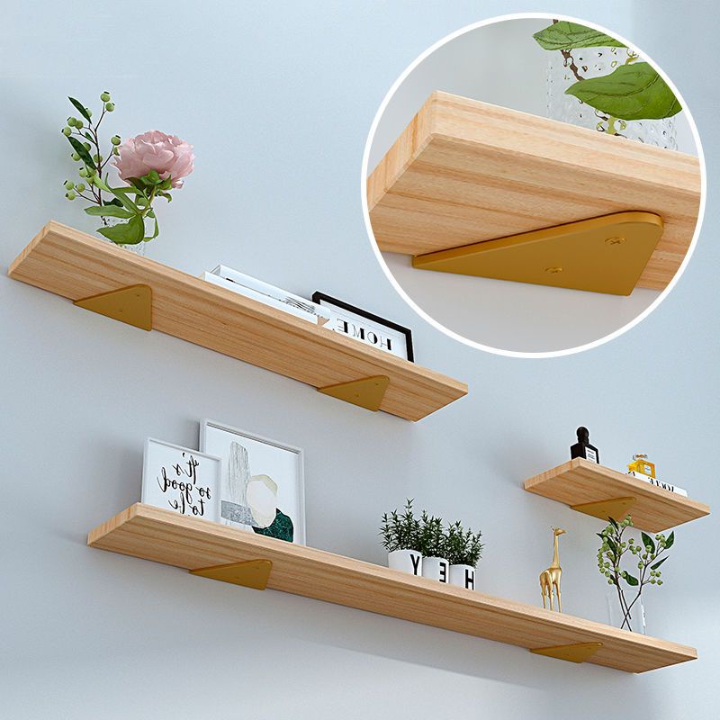 Giá Đỡ Gắn Tường Hình Tam Giác Chịu Tải Trọng Lớn Màu Vàng Kim