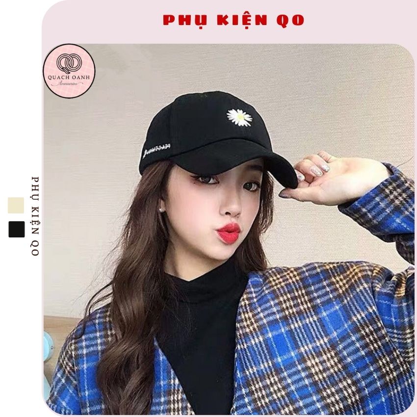 Mũ lưỡi trai bóng chày hoa cúc – MU29