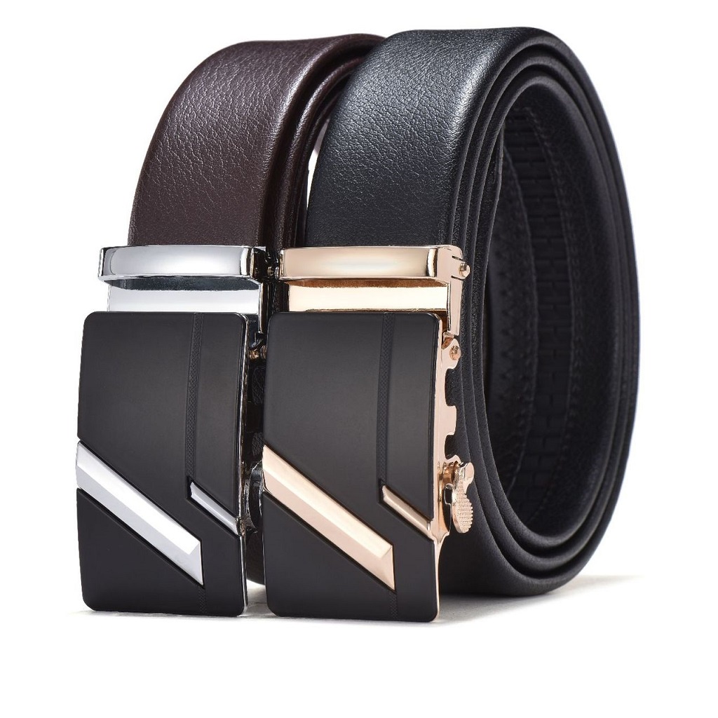 Dây Nịt Đẹp - Thắt Lưng Da Nam Khóa Tự Động Cao Cấp Dây Nịt Nam Mặt Đúc Chính Hãng,Thắt Lưng Phong Cách Hàn Quốc