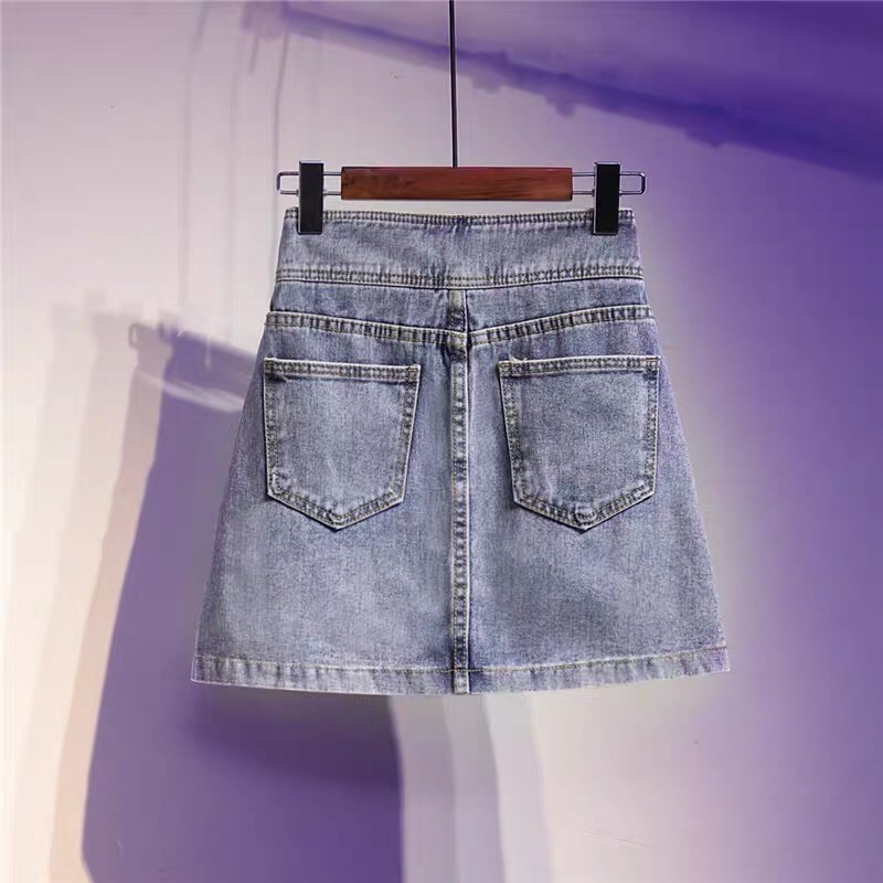 Chân váy bò - chân váy jeans ngắn
