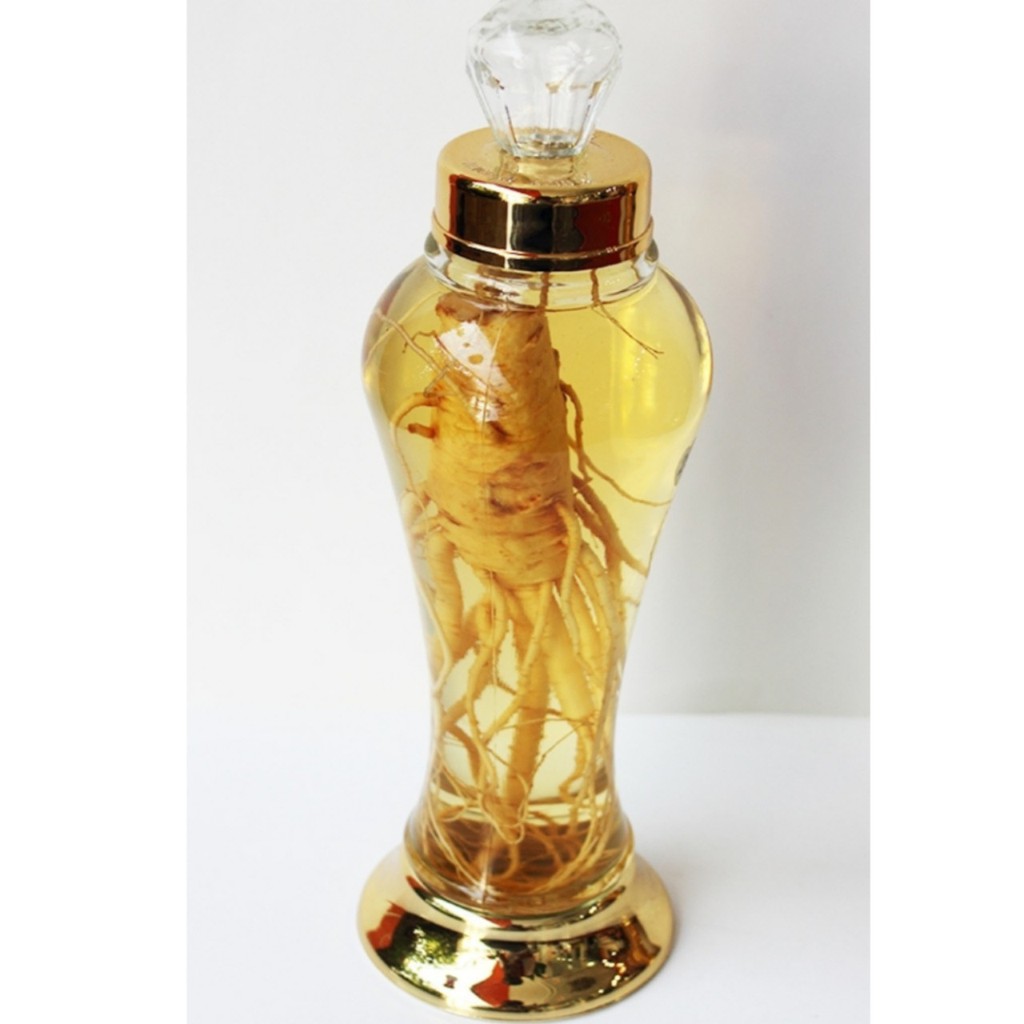 HũSâm ngâm rượuThủy Tinh 1 lít phú hòa glass