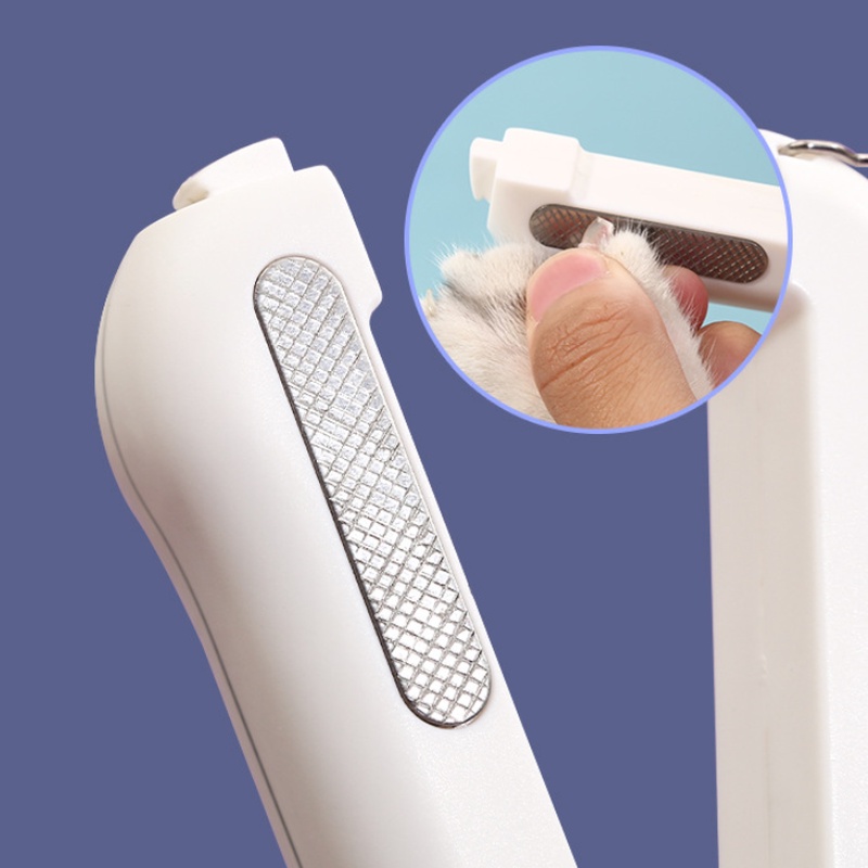 Kéo cắt móng có đèn LED bằng thép không gỉ chuyên nghiệp cho thú cưng