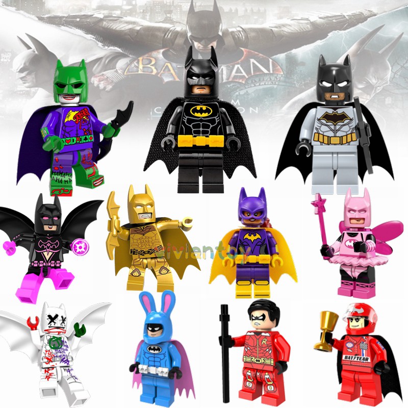 Mô hình lego mô phỏng nhân vật siêu anh hùng DC độc đáo