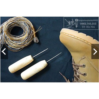 COMBO 2 kim móc khâu giày chuyên dụng kèm 1 tép chỉ