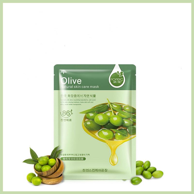 [Hàng mới về] Mặt nạ lụa acid trái cây Rorec dưỡng ẩm làm sạch mụn se khít lỗ chân lông