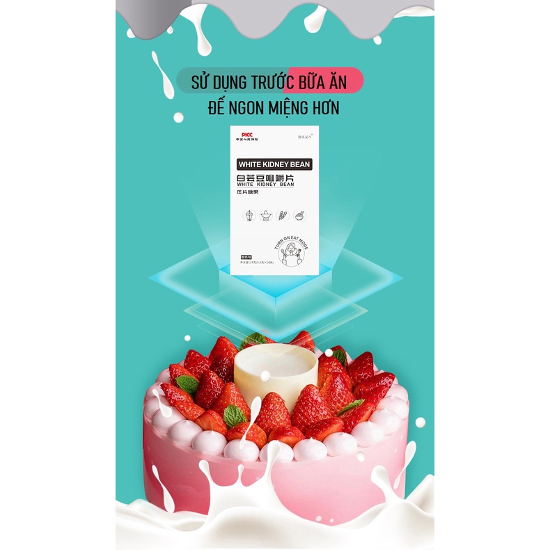 Viên Uống Hỗ Trợ Giảm Cân Nhanh White Kidney Bean, Lấy Lại Vóc Dáng Mảnh Mai Quyến Rũ