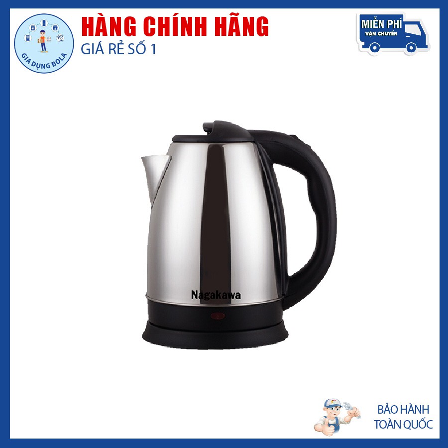 ẤM SIÊU TỐC 1.8L NAGAKAWA mã 0313