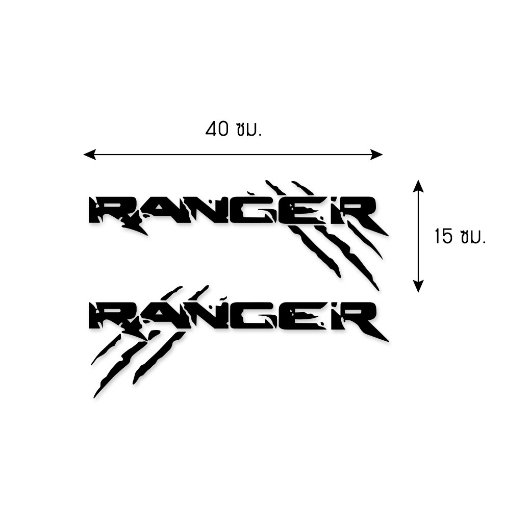 Tem UV cao cấp dán xe bán tải Dán xe Ford Ranger. Decal chống nước, không bay màu, bong tróc