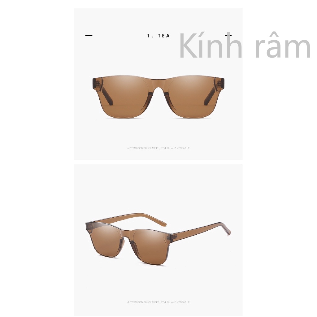 Kính râm kiểu dáng thời trang phong cách cho nam / nữ