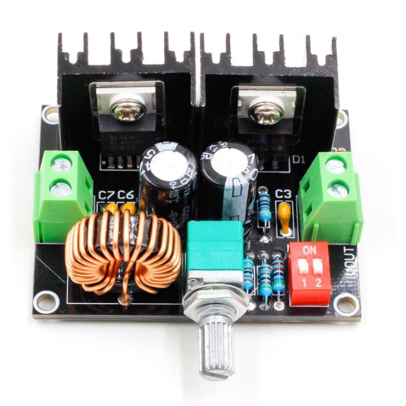 Bảng Mạch Hạ Áp Vhm-141 Max 8a 200w Dc-Dc Xl4016 Pwm 4-40v Sang 1.25-36v | BigBuy360 - bigbuy360.vn
